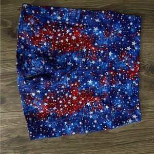 Constantly Varied Gear Blue and Red Star Athletic Shorts